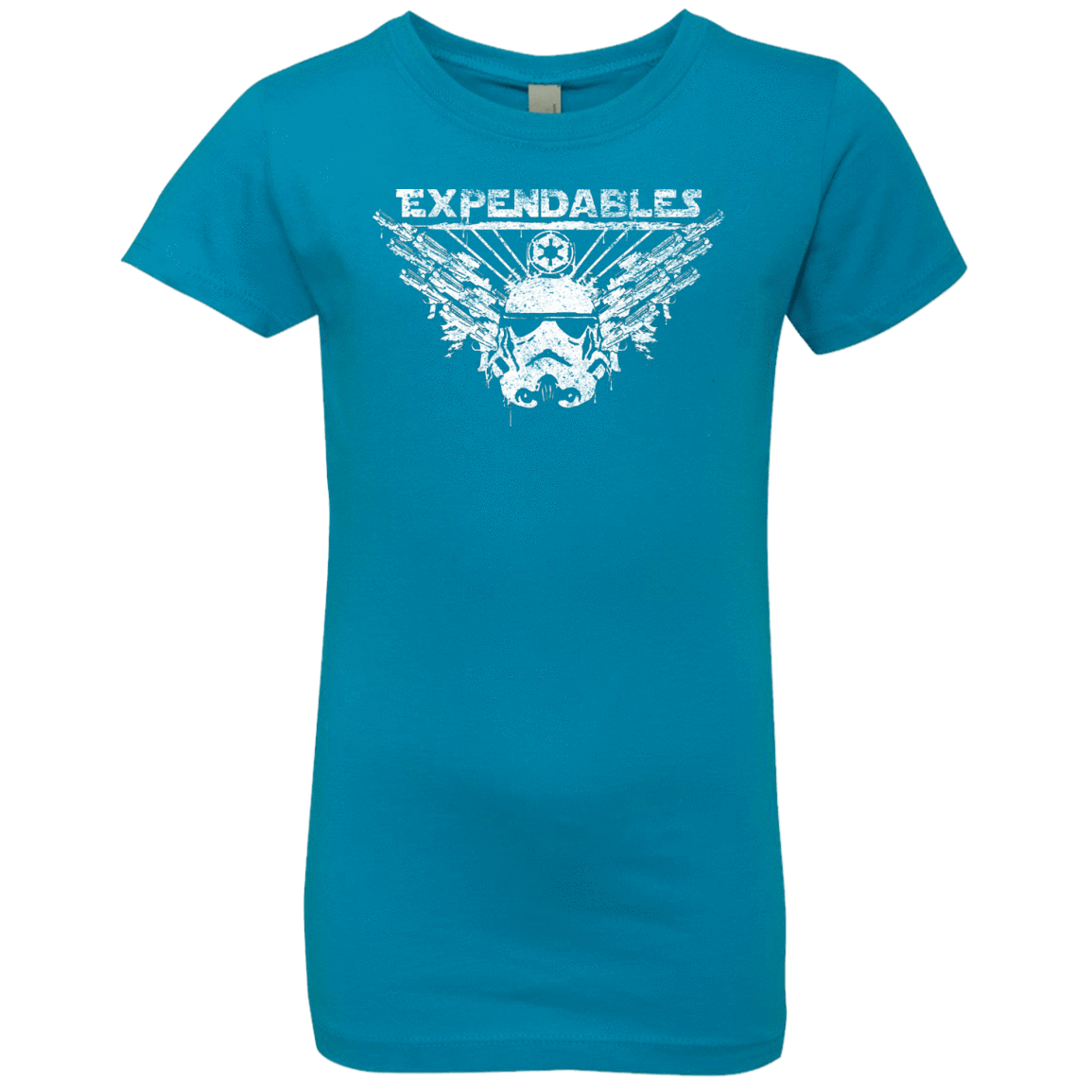 T-Shirts Turquoise / YXS Expendable Troopers Girls Premium T-Shirt
