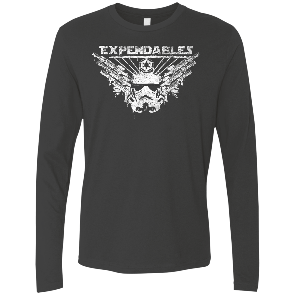 T-Shirts Heavy Metal / S Expendable Troopers Men's Premium Long Sleeve