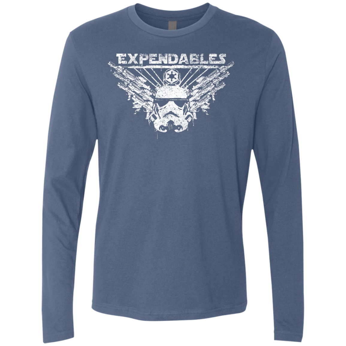 T-Shirts Indigo / S Expendable Troopers Men's Premium Long Sleeve