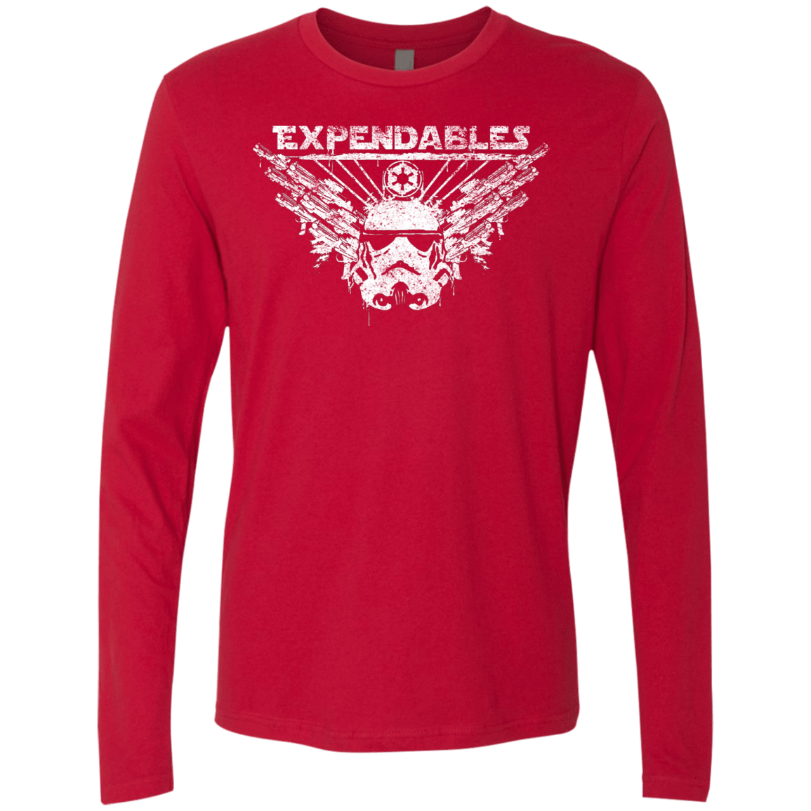 T-Shirts Red / S Expendable Troopers Men's Premium Long Sleeve