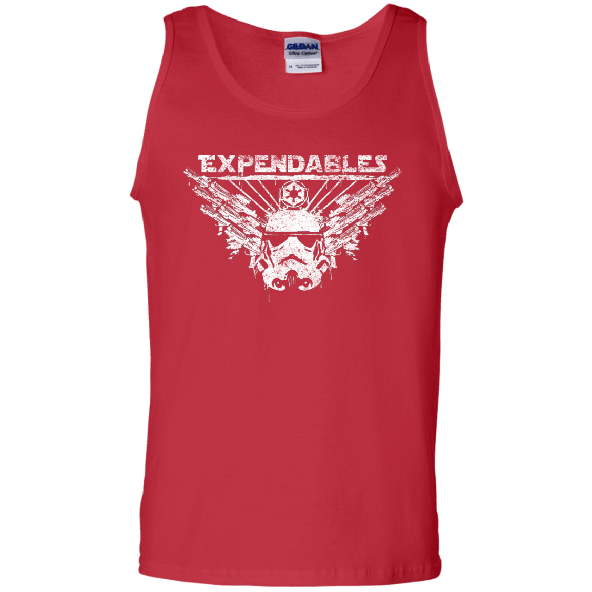 T-Shirts Red / S Expendable Troopers Men's Tank Top