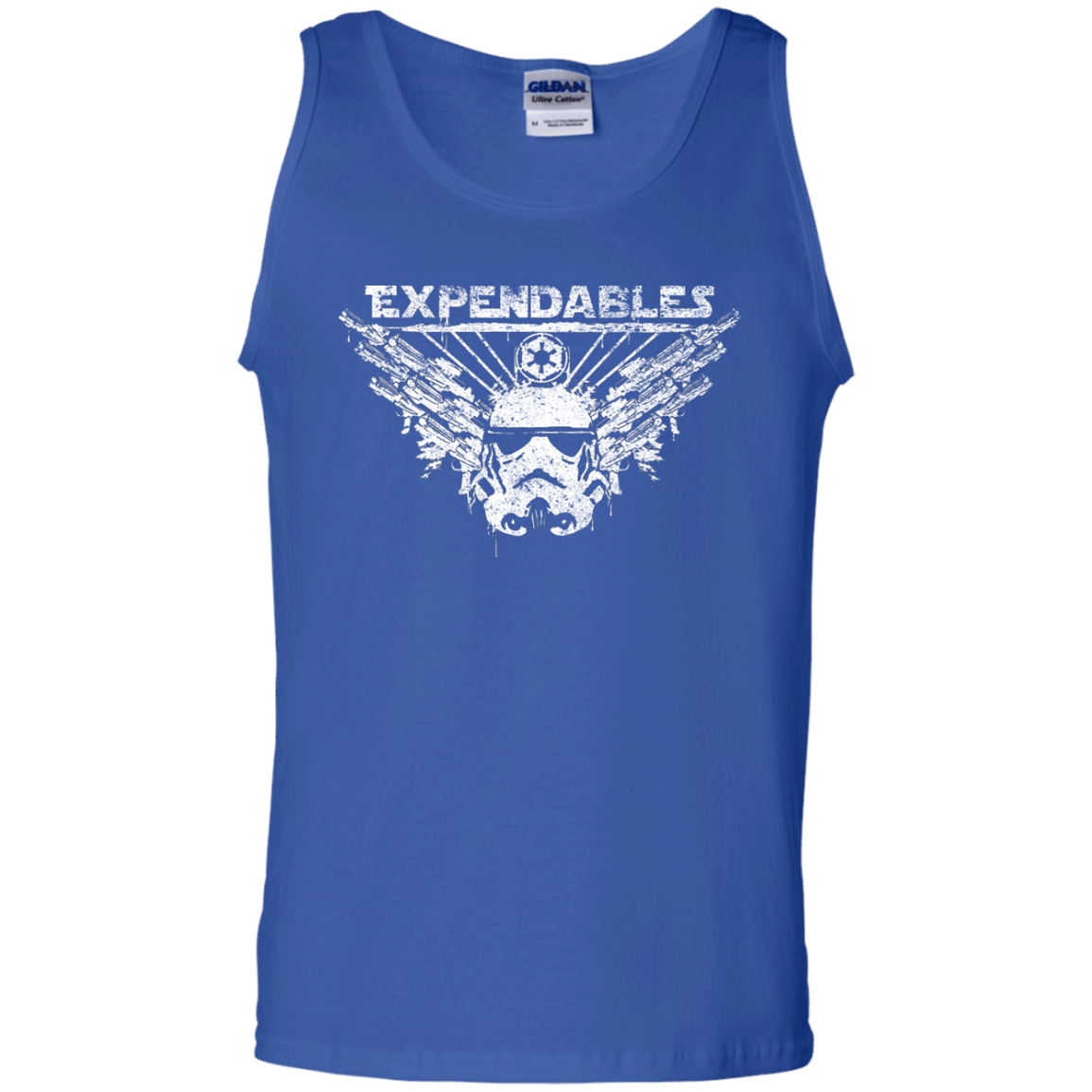 T-Shirts Royal / S Expendable Troopers Men's Tank Top