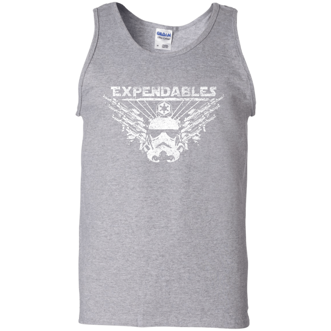 T-Shirts Sport Grey / S Expendable Troopers Men's Tank Top