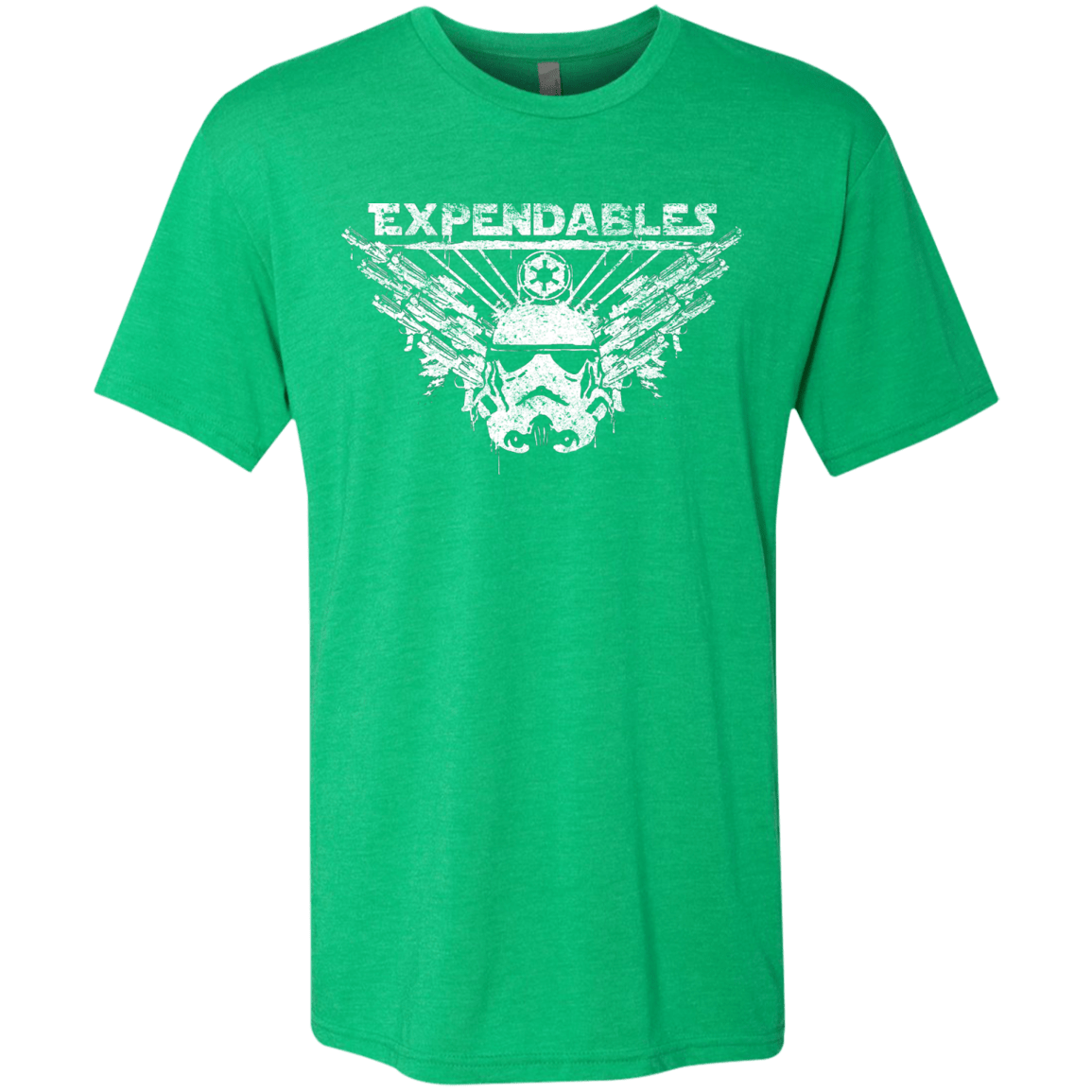 T-Shirts Envy / S Expendable Troopers Men's Triblend T-Shirt
