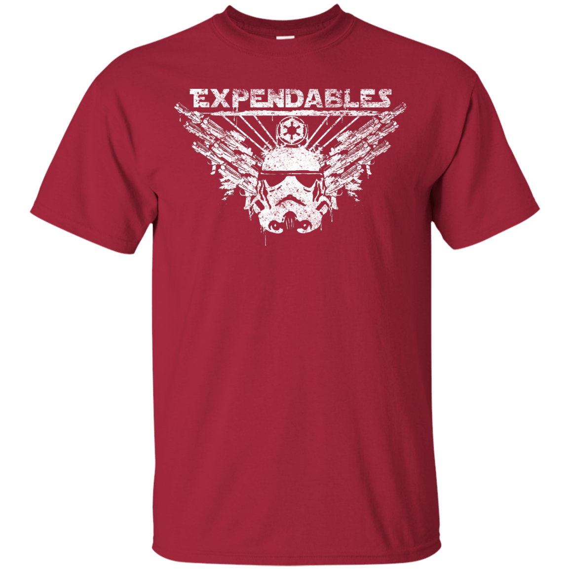 T-Shirts Cardinal / S Expendable Troopers T-Shirt