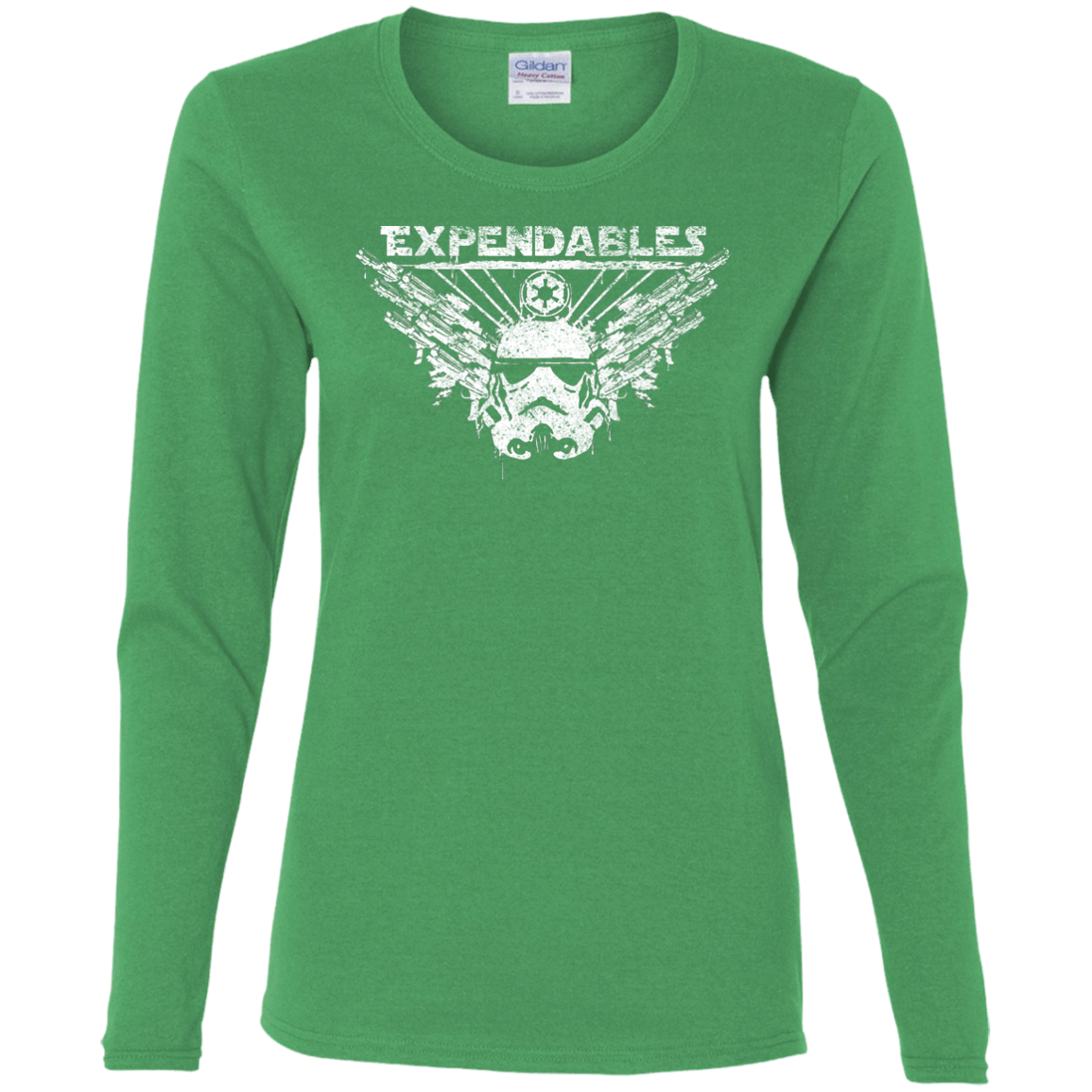 T-Shirts Irish Green / S Expendable Troopers Women's Long Sleeve T-Shirt