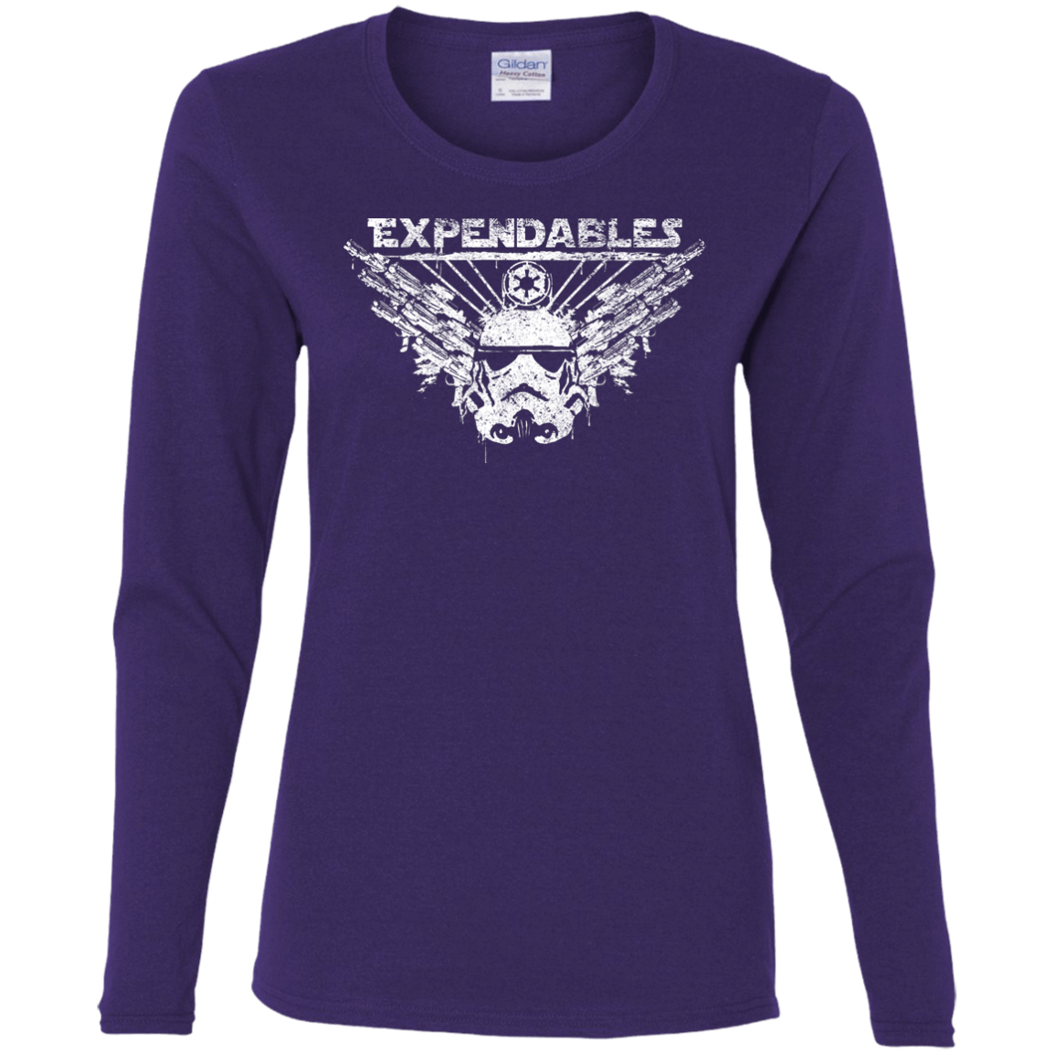 T-Shirts Purple / S Expendable Troopers Women's Long Sleeve T-Shirt