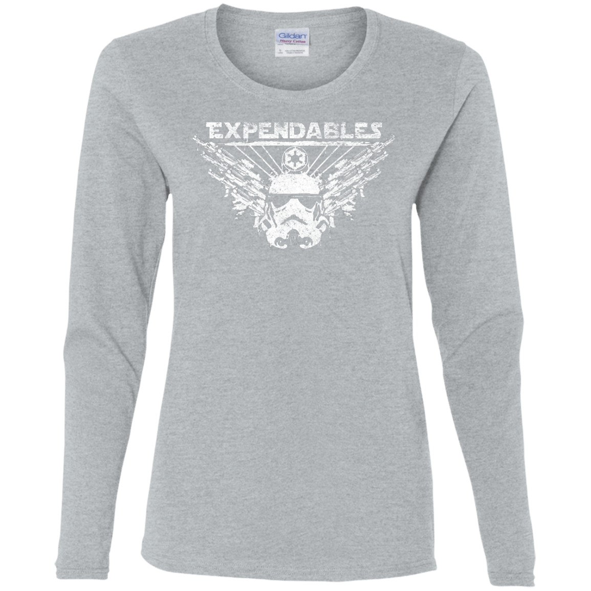 T-Shirts Sport Grey / S Expendable Troopers Women's Long Sleeve T-Shirt