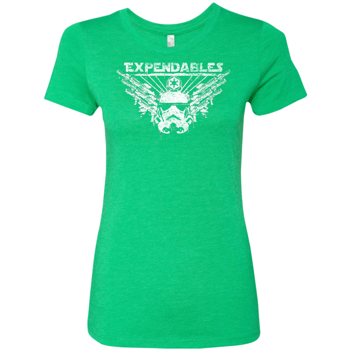 T-Shirts Envy / S Expendable Troopers Women's Triblend T-Shirt