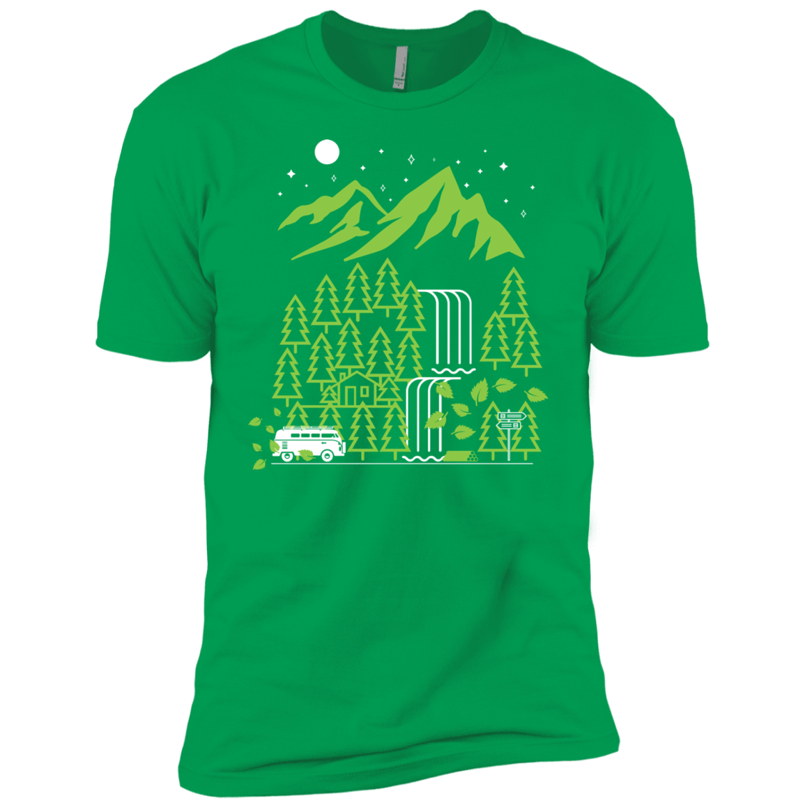 T-Shirts Kelly Green / YXS Explore More Boys Premium T-Shirt