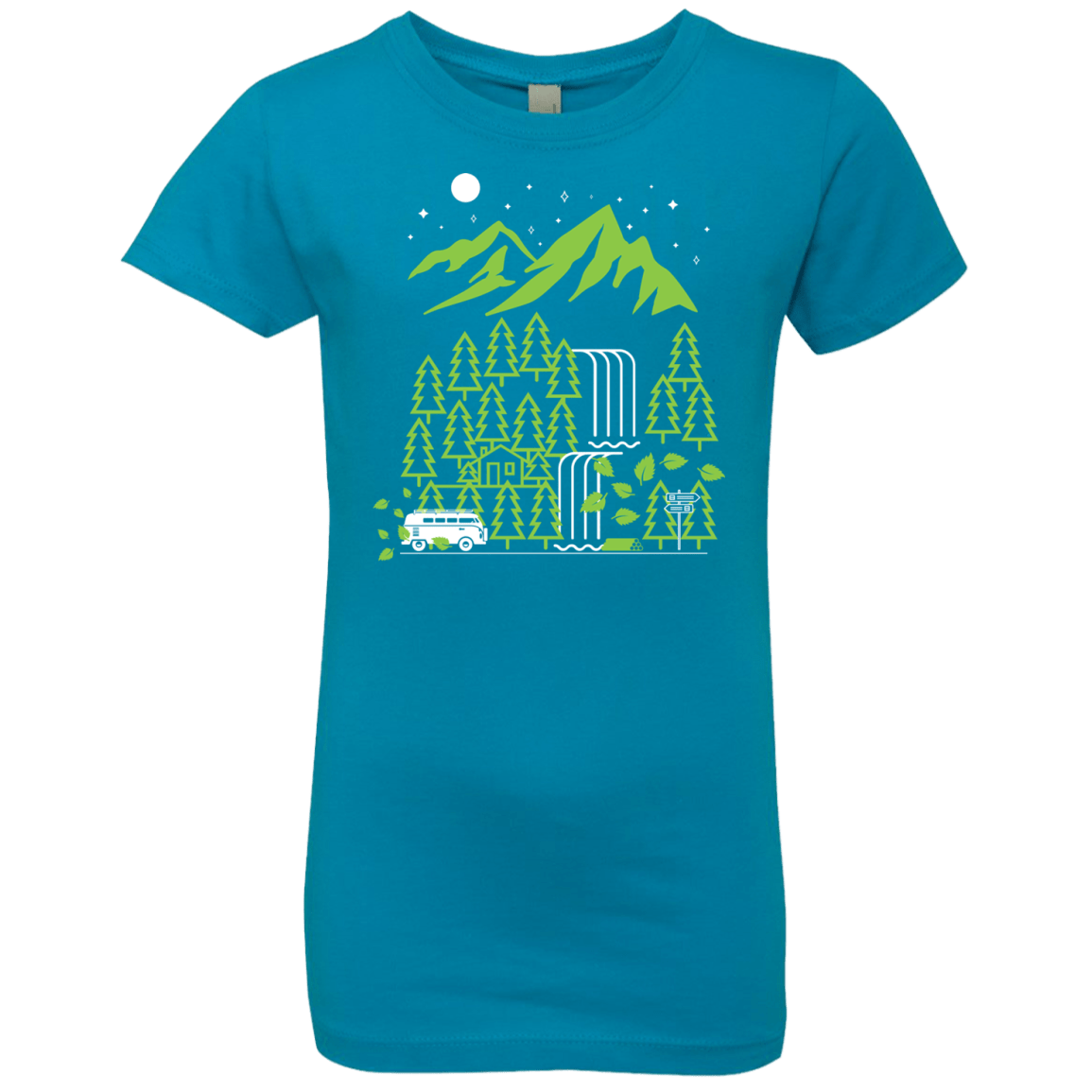 T-Shirts Turquoise / YXS Explore More Girls Premium T-Shirt