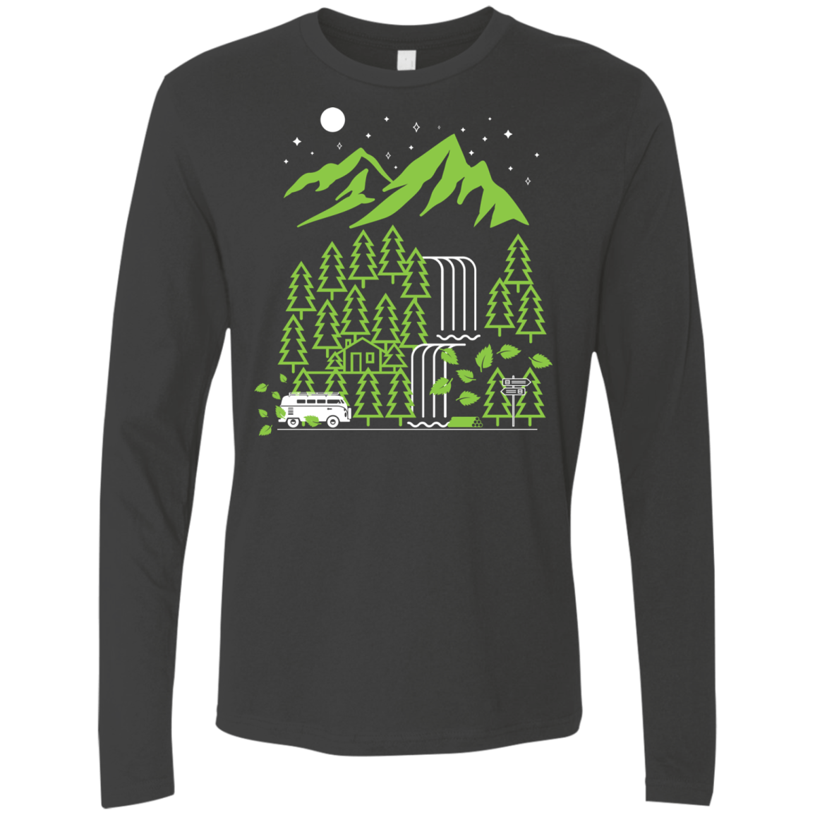 T-Shirts Heavy Metal / S Explore More Men's Premium Long Sleeve