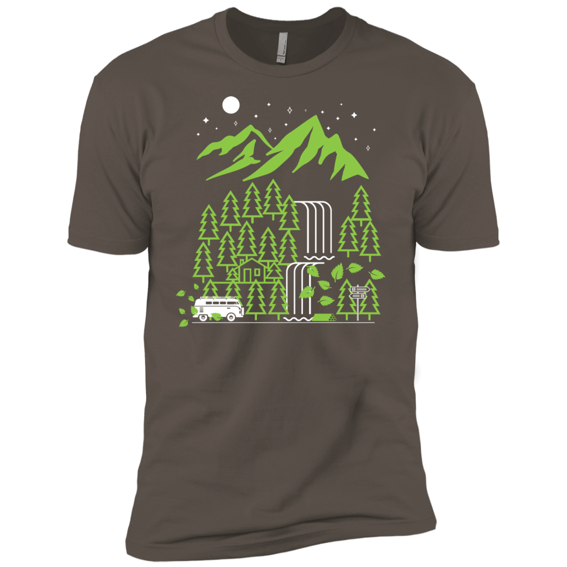 T-Shirts Warm Grey / X-Small Explore More Men's Premium T-Shirt