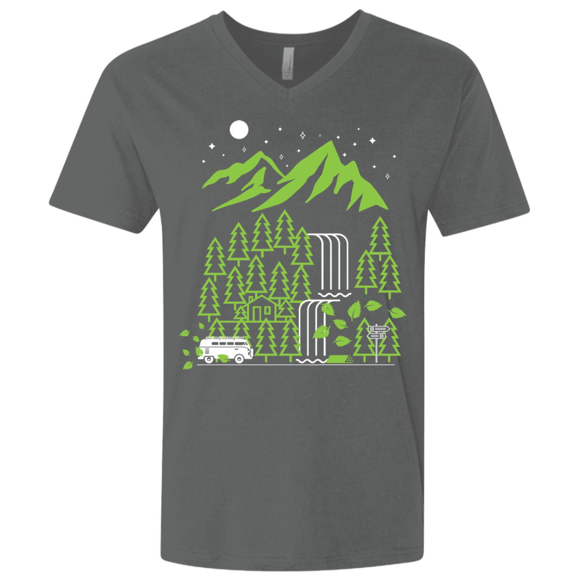 T-Shirts Heavy Metal / X-Small Explore More Men's Premium V-Neck