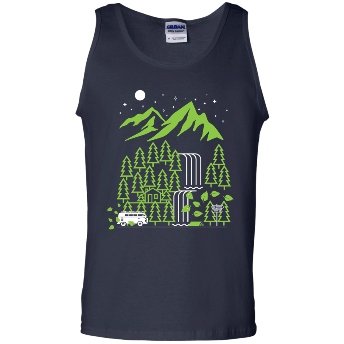 T-Shirts Navy / S Explore More Men's Tank Top