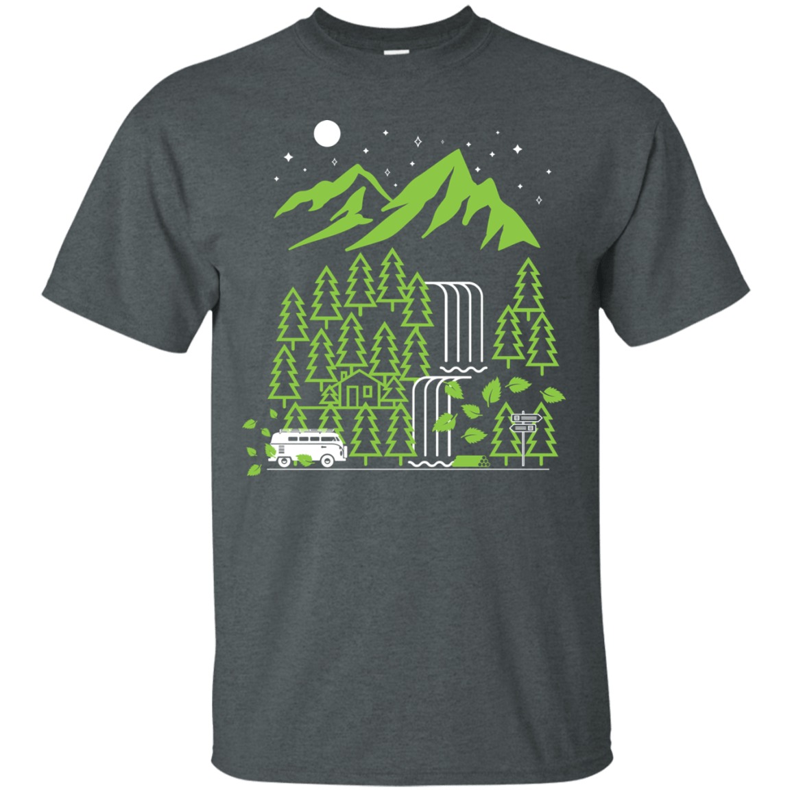 T-Shirts Dark Heather / S Explore More T-Shirt