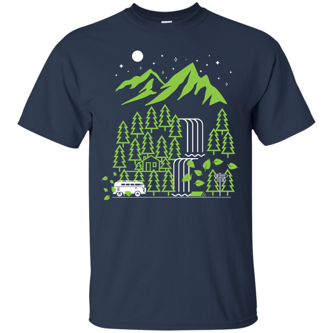 T-Shirts Navy / S Explore More T-Shirt