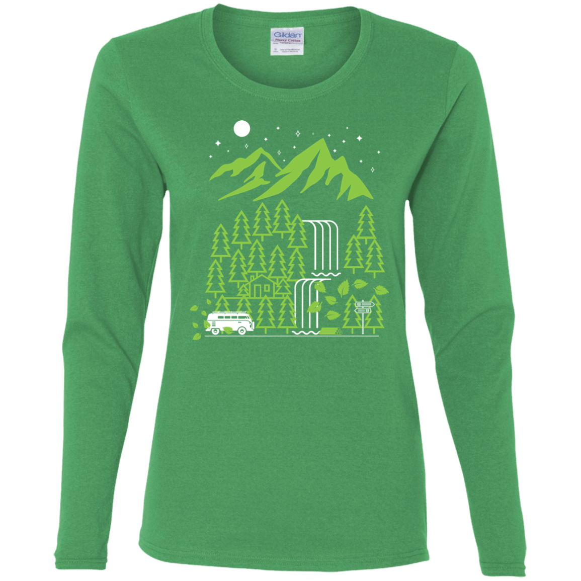 T-Shirts Irish Green / S Explore More Women's Long Sleeve T-Shirt