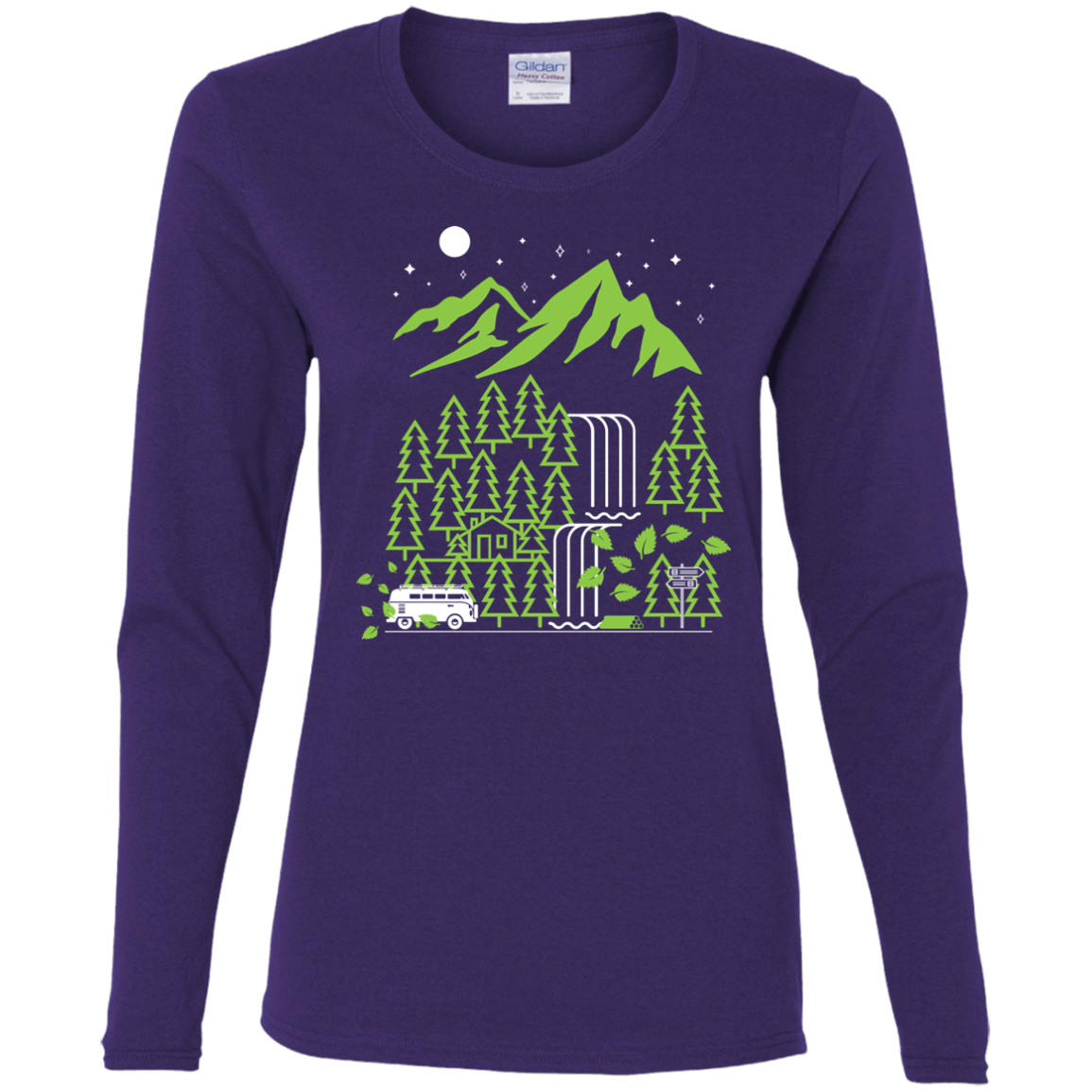 T-Shirts Purple / S Explore More Women's Long Sleeve T-Shirt
