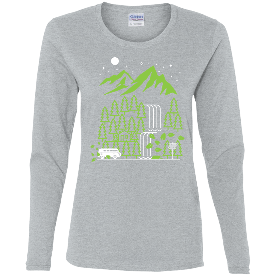 T-Shirts Sport Grey / S Explore More Women's Long Sleeve T-Shirt