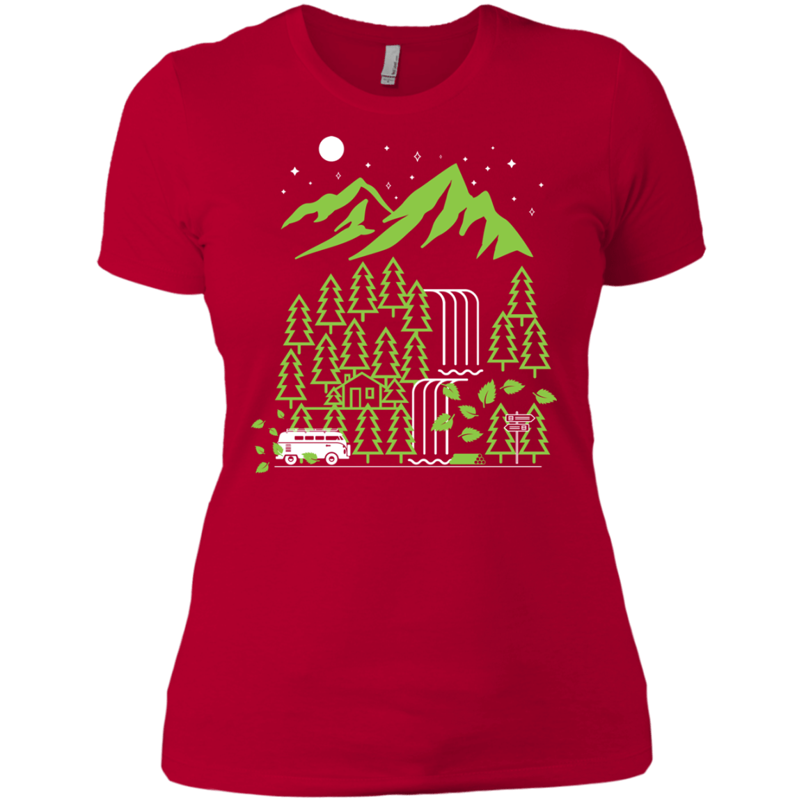 T-Shirts Red / X-Small Explore More Women's Premium T-Shirt