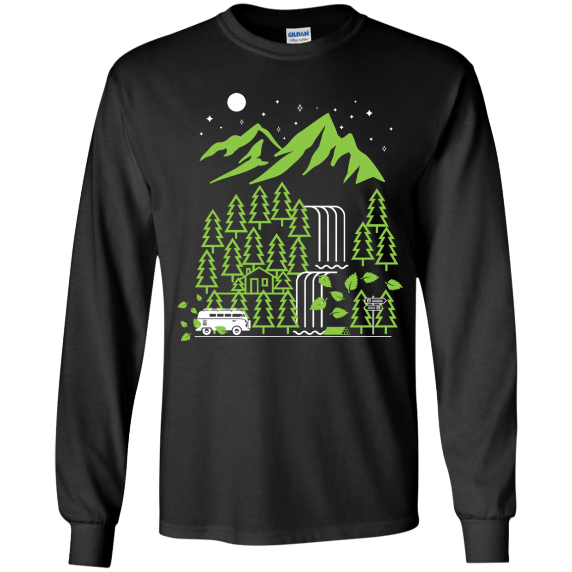 T-Shirts Black / YS Explore More Youth Long Sleeve T-Shirt