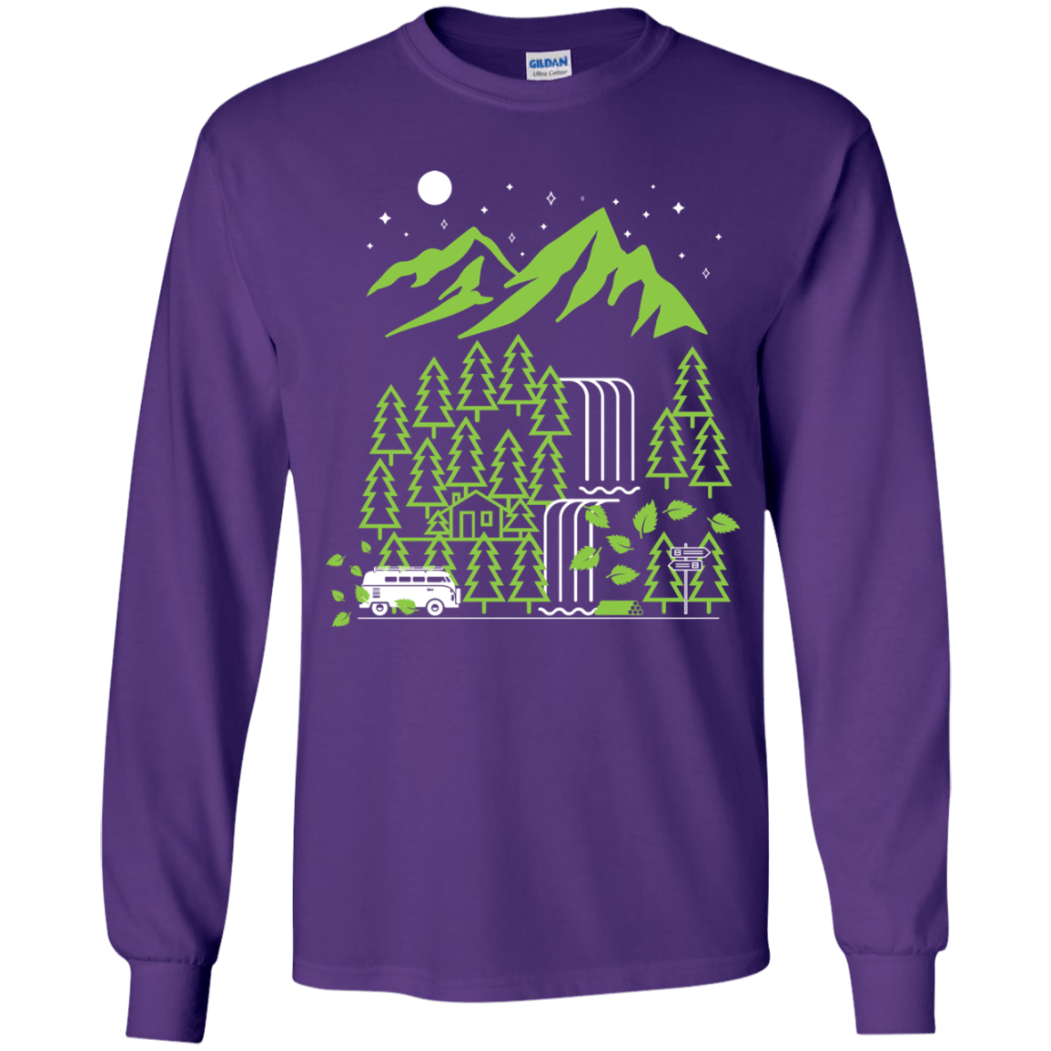 T-Shirts Purple / YS Explore More Youth Long Sleeve T-Shirt