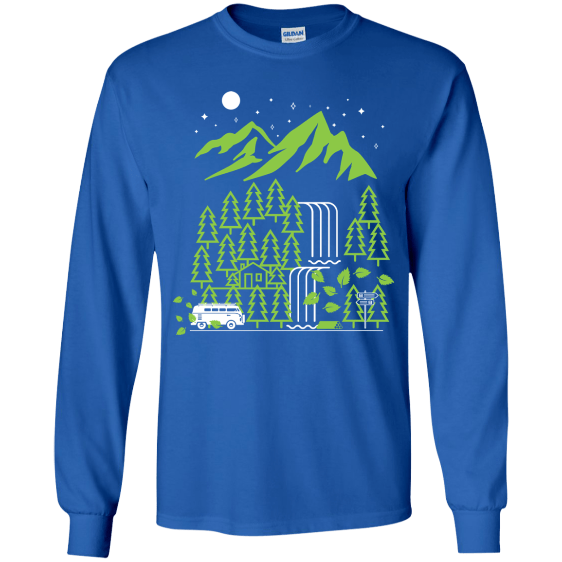 T-Shirts Royal / YS Explore More Youth Long Sleeve T-Shirt