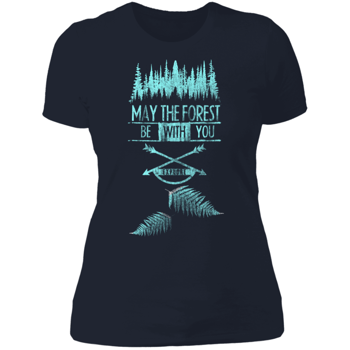 T-Shirts Midnight Navy / S Explore the Forest Women's Premium T-Shirt