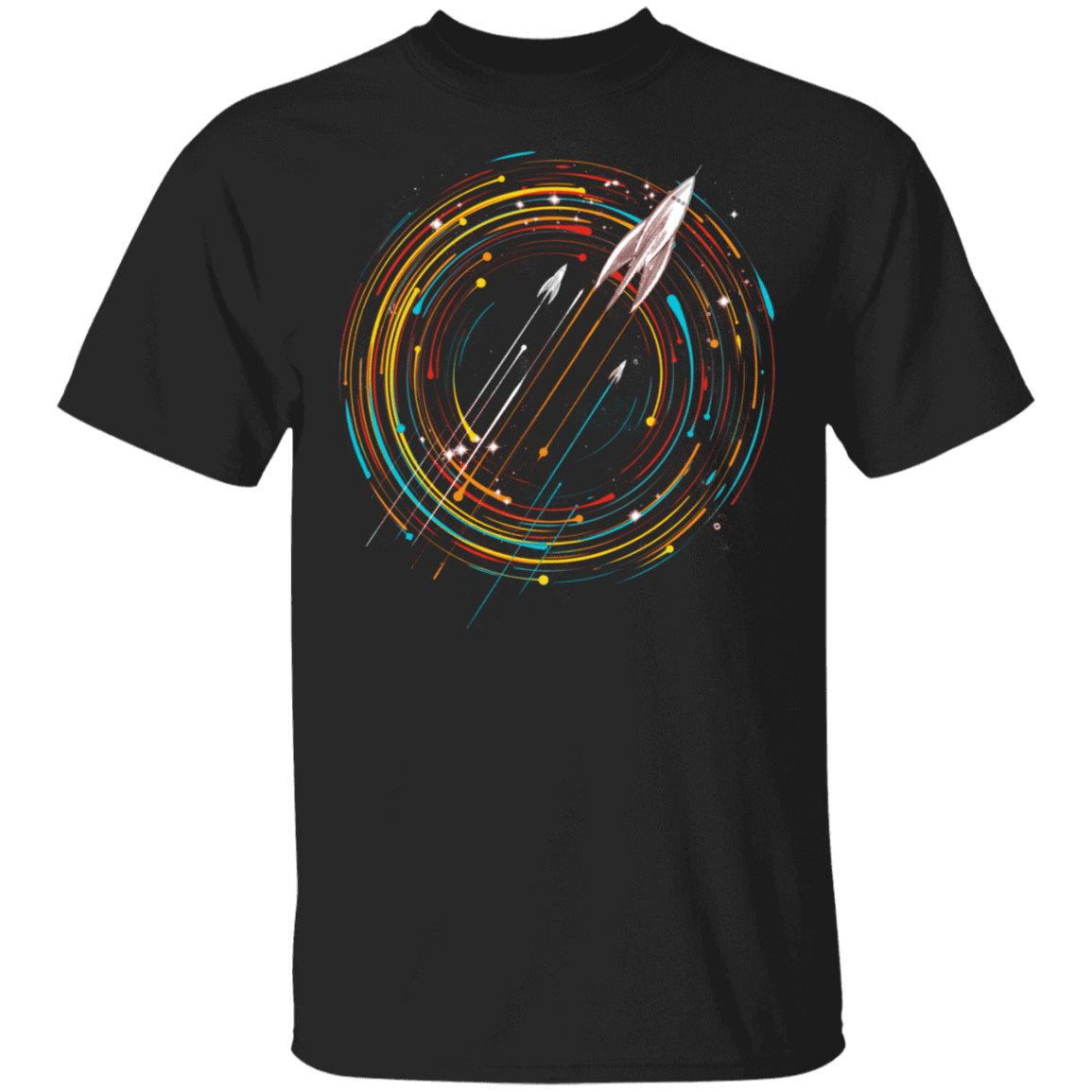 T-Shirts Black / S Explore The Stars T-Shirt