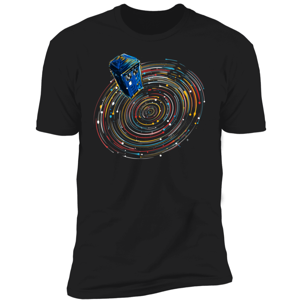 T-Shirts Black / X-Small Explore Time And Space Men's Premium T-Shirt