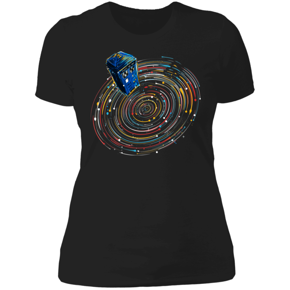 T-Shirts Black / X-Small Explore Time And Space Women's Premium T-Shirt