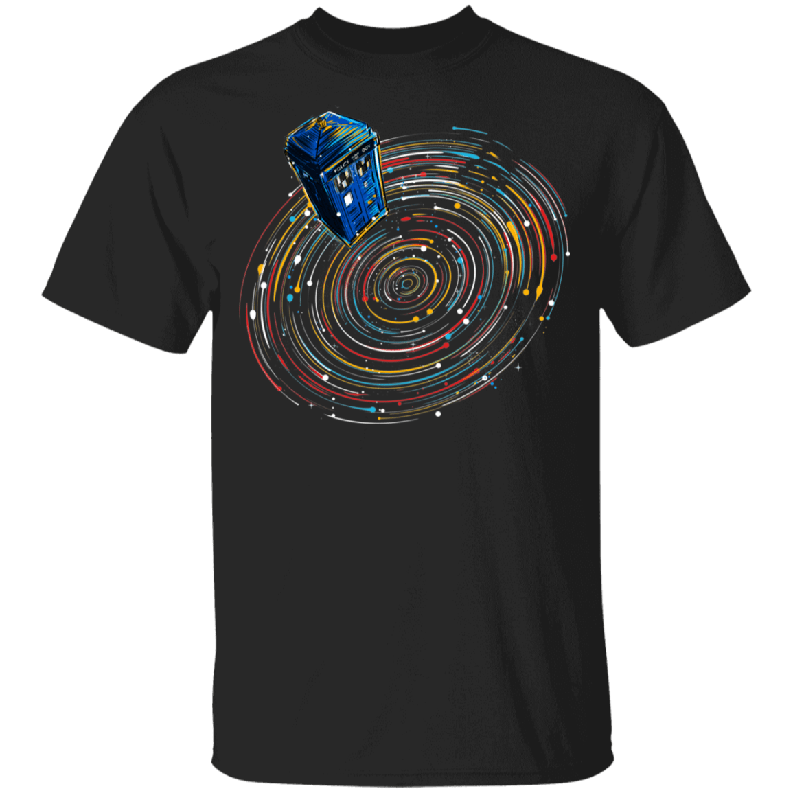 T-Shirts Black / YXS Explore Time And Space Youth T-Shirt