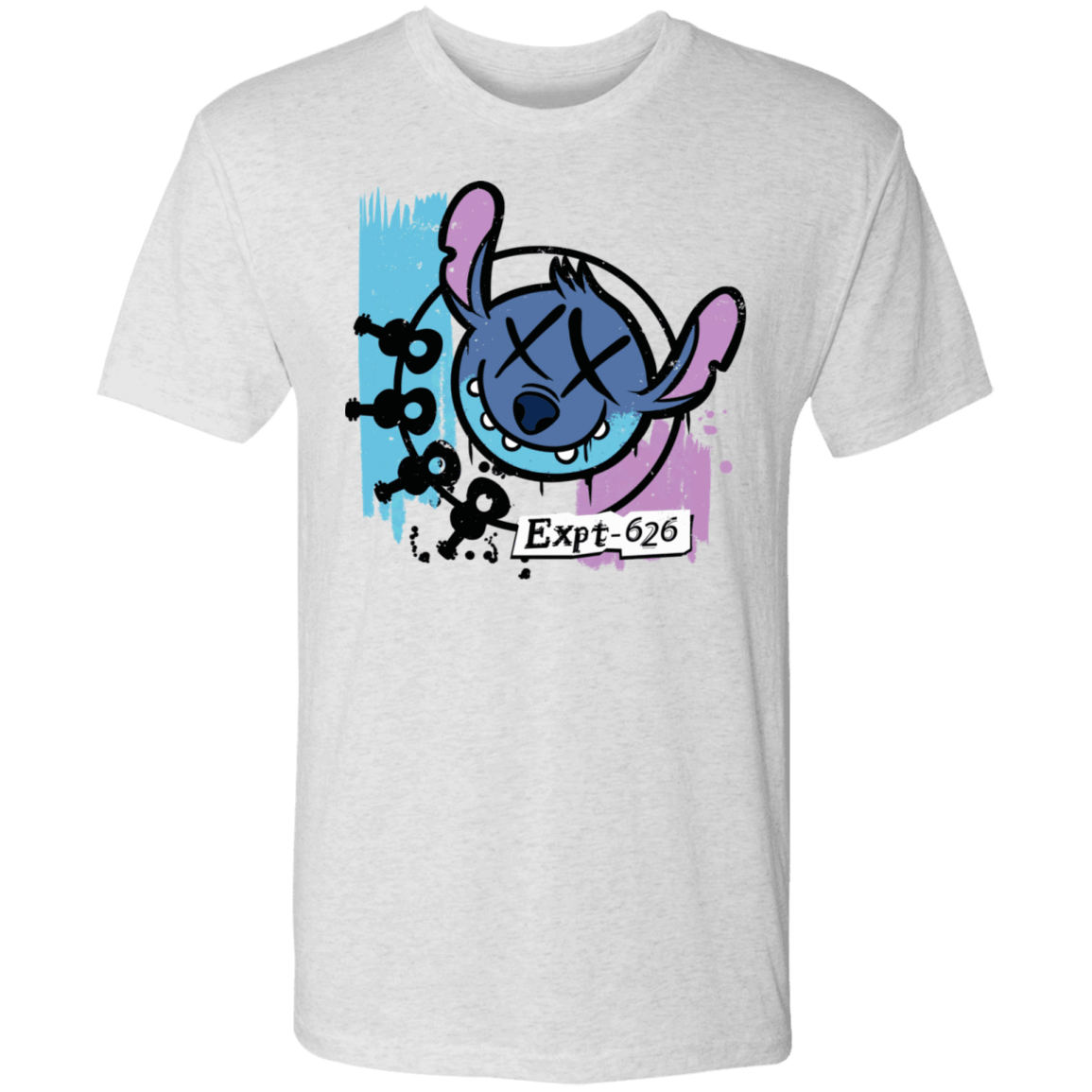 T-Shirts Heather White / S Expt 626 Men's Triblend T-Shirt