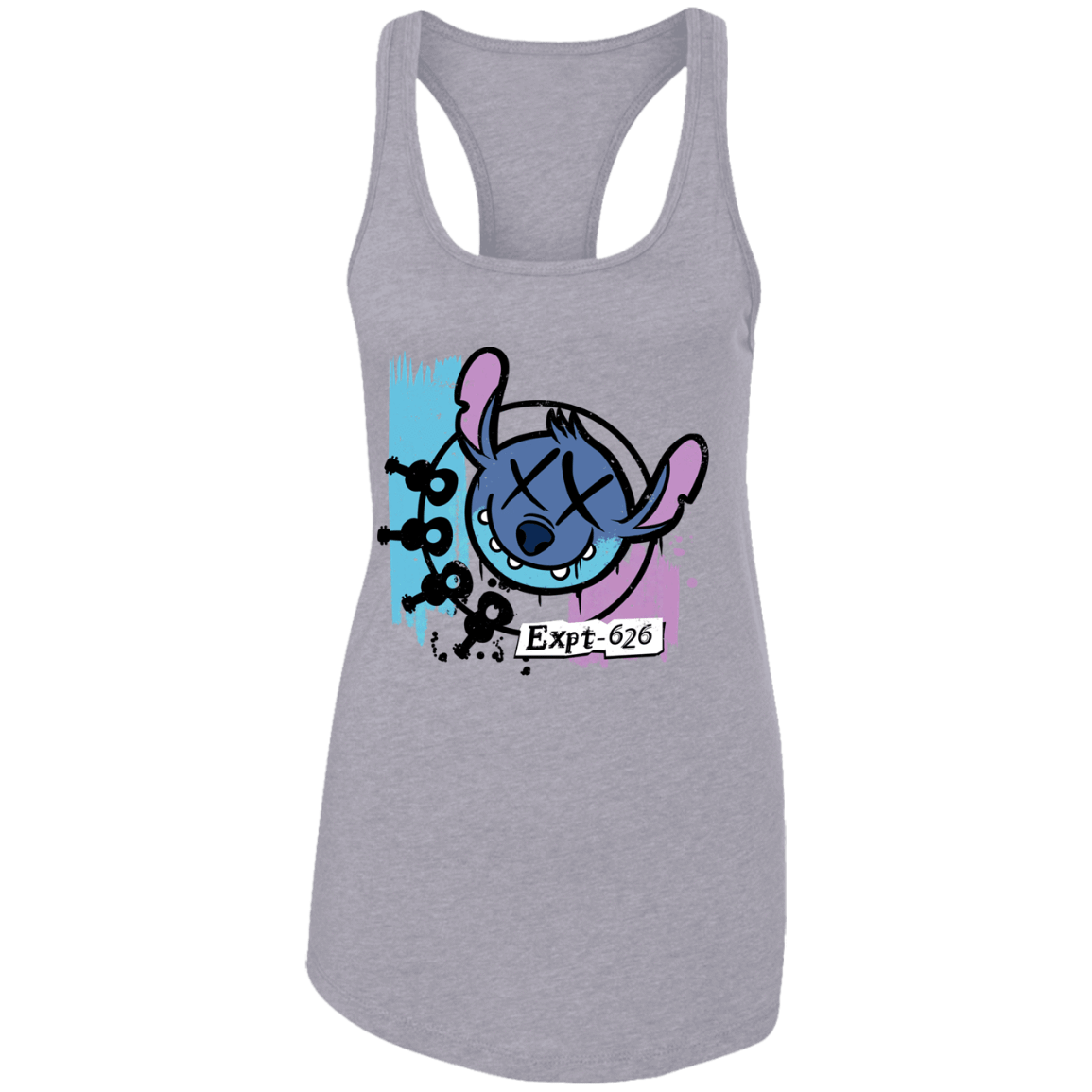 T-Shirts Heather Grey / X-Small Expt 626 Women's Premium Racerback Tank