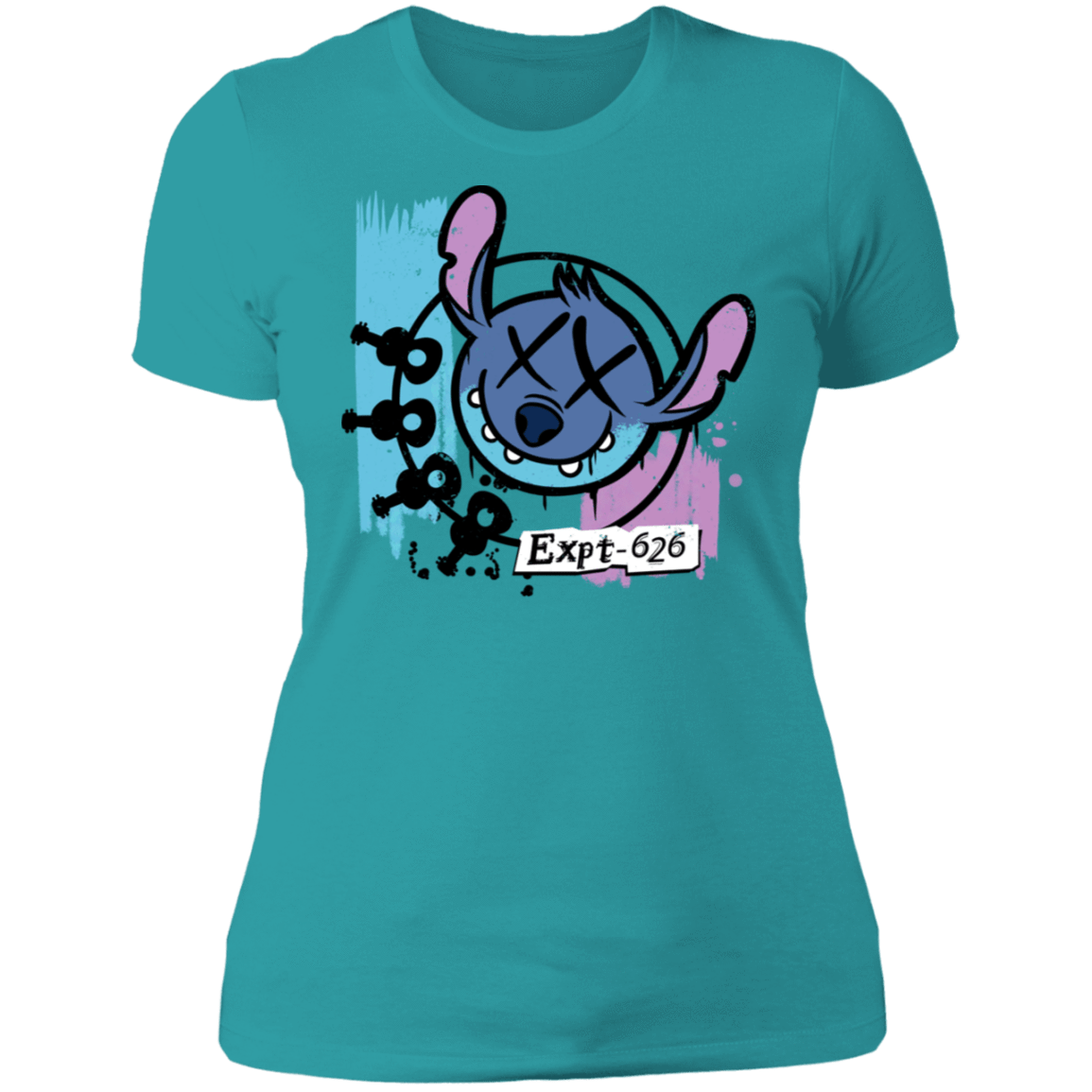 T-Shirts Tahiti Blue / S Expt 626 Women's Premium T-Shirt