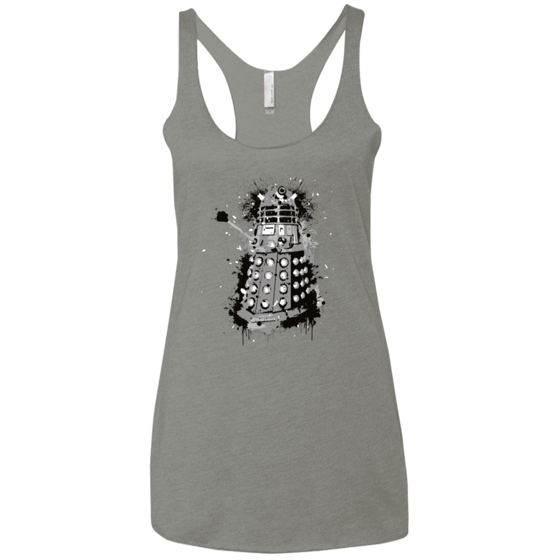T-Shirts Venetian Grey / X-Small EXTERMIN Women's Triblend Racerback Tank