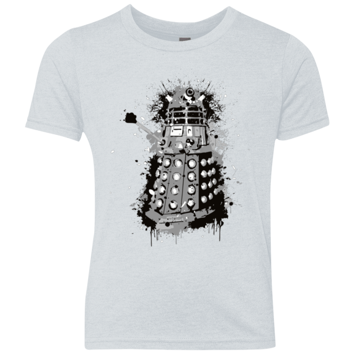 T-Shirts Heather White / YXS EXTERMIN Youth Triblend T-Shirt