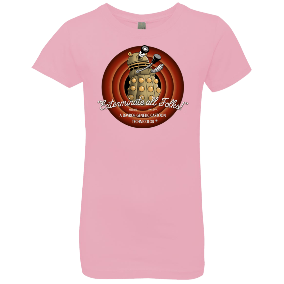 T-Shirts Light Pink / YXS Exterminate All Folks Girls Premium T-Shirt