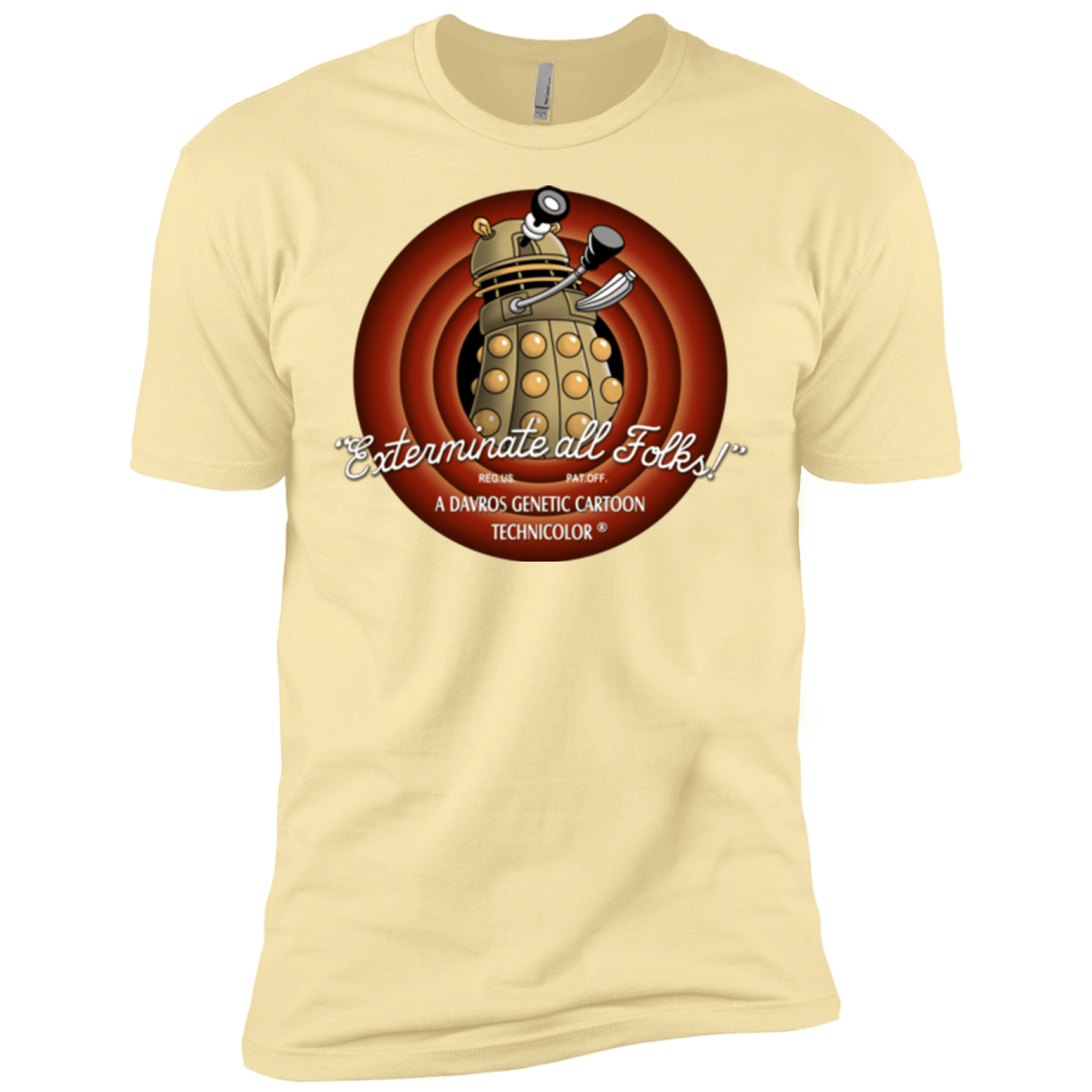 T-Shirts Banana Cream / X-Small Exterminate All Folks Men's Premium T-Shirt