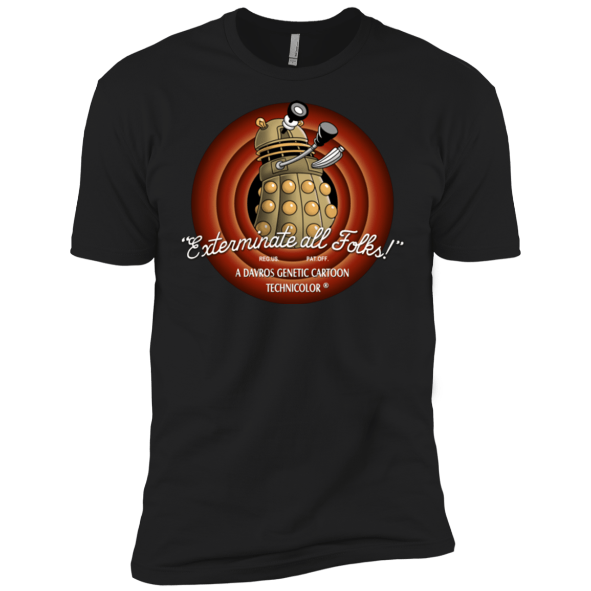 T-Shirts Black / X-Small Exterminate All Folks Men's Premium T-Shirt