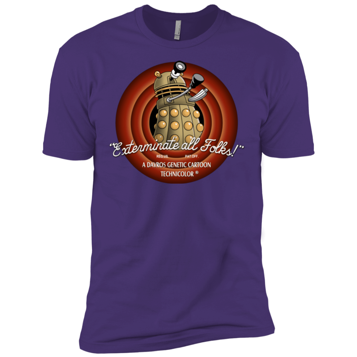 T-Shirts Purple / X-Small Exterminate All Folks Men's Premium T-Shirt