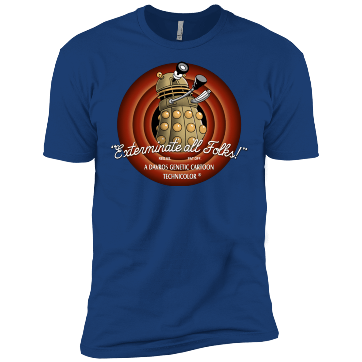 T-Shirts Royal / X-Small Exterminate All Folks Men's Premium T-Shirt