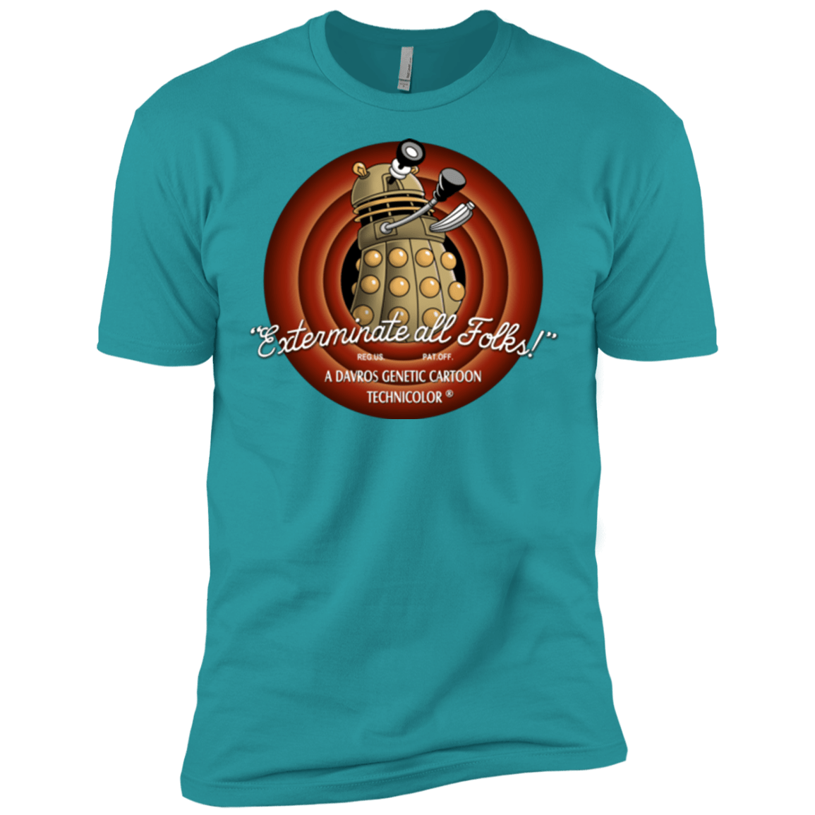 T-Shirts Tahiti Blue / X-Small Exterminate All Folks Men's Premium T-Shirt