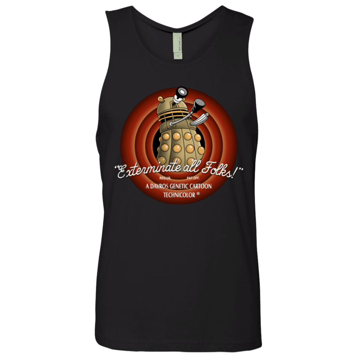 T-Shirts Black / Small Exterminate All Folks Men's Premium Tank Top