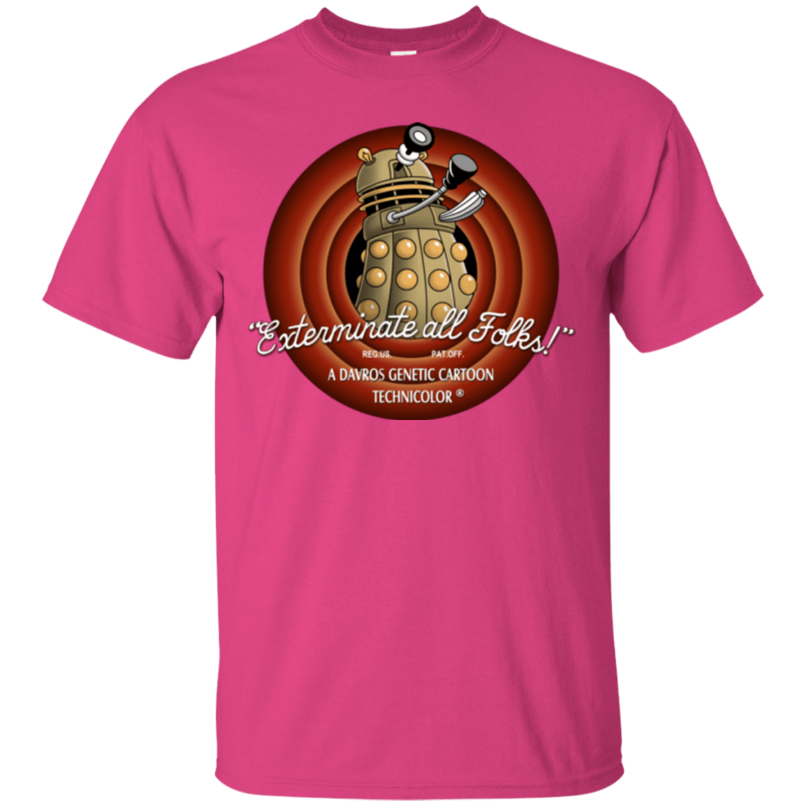 T-Shirts Heliconia / Small Exterminate All Folks T-Shirt