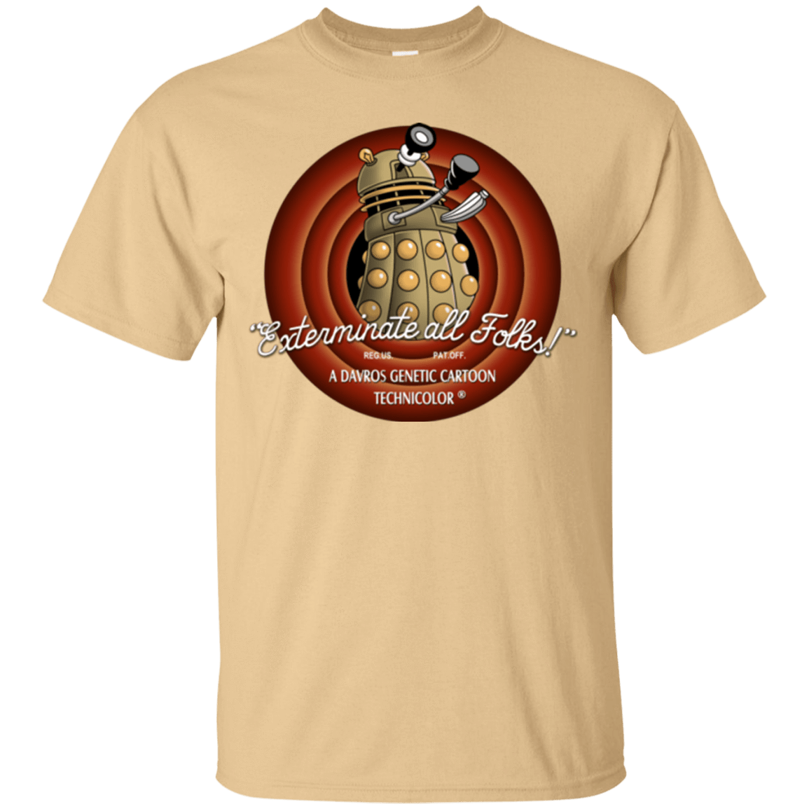 T-Shirts Vegas Gold / Small Exterminate All Folks T-Shirt