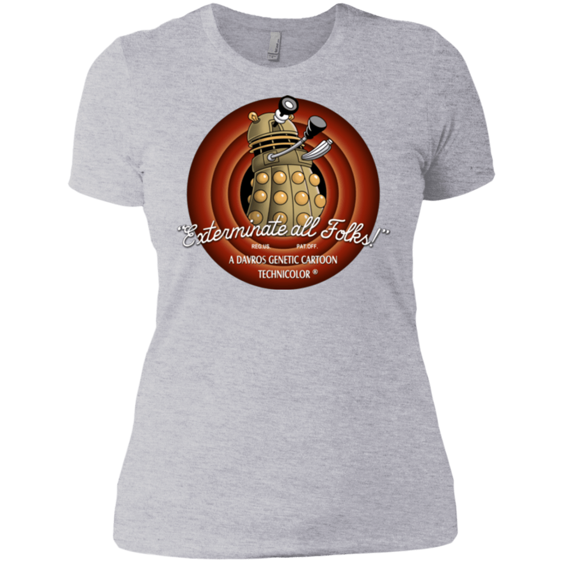 T-Shirts Heather Grey / X-Small Exterminate All Folks Women's Premium T-Shirt