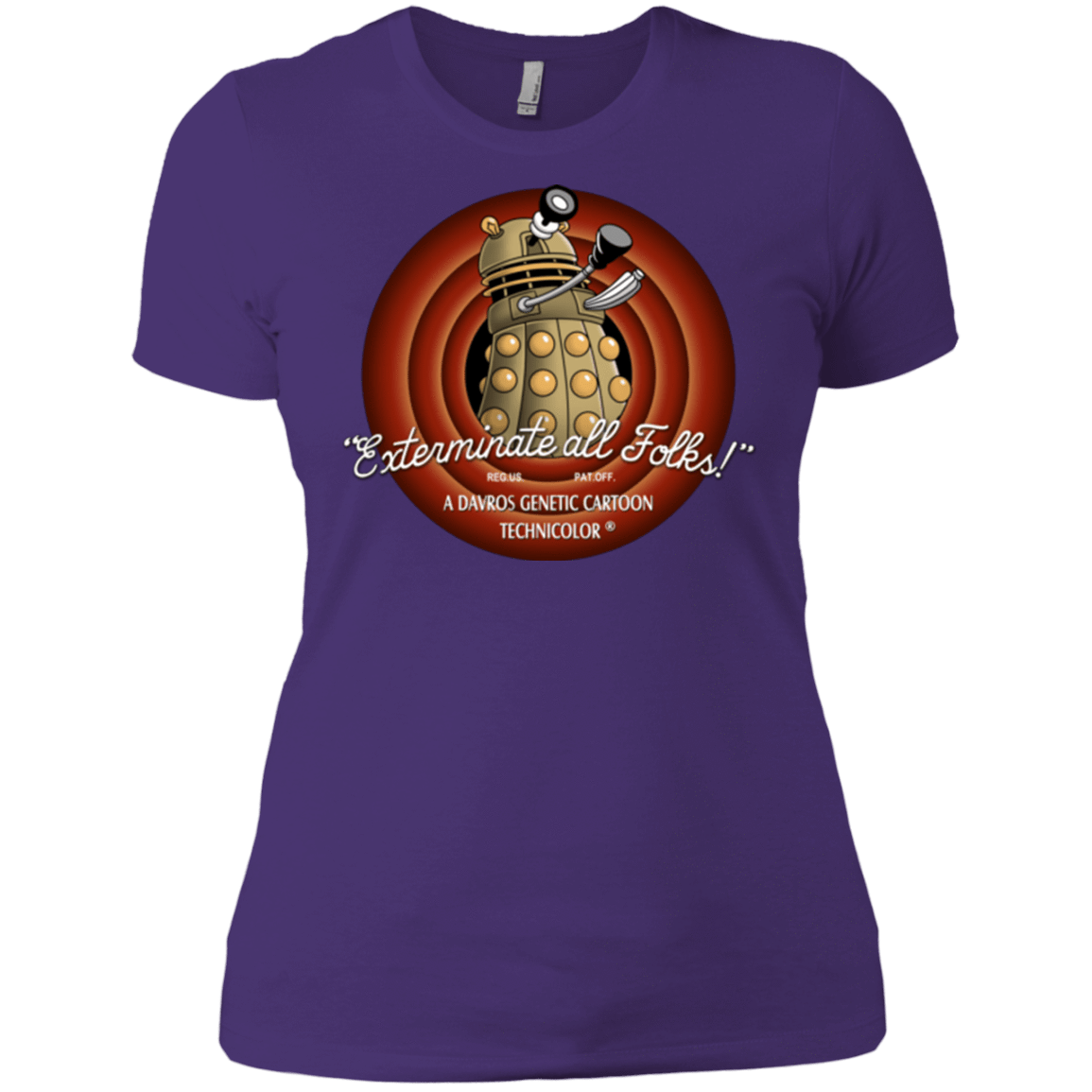 T-Shirts Purple / X-Small Exterminate All Folks Women's Premium T-Shirt