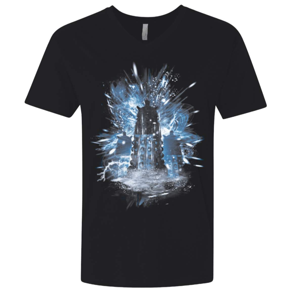 T-Shirts Black / X-Small Exterminate Storm Men's Premium V-Neck